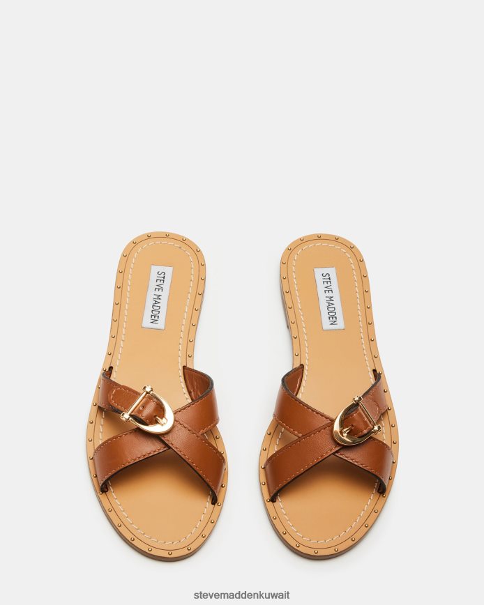 Steve Madden نحيف rizz جلد الكونياك أحذية 6JPNNF95