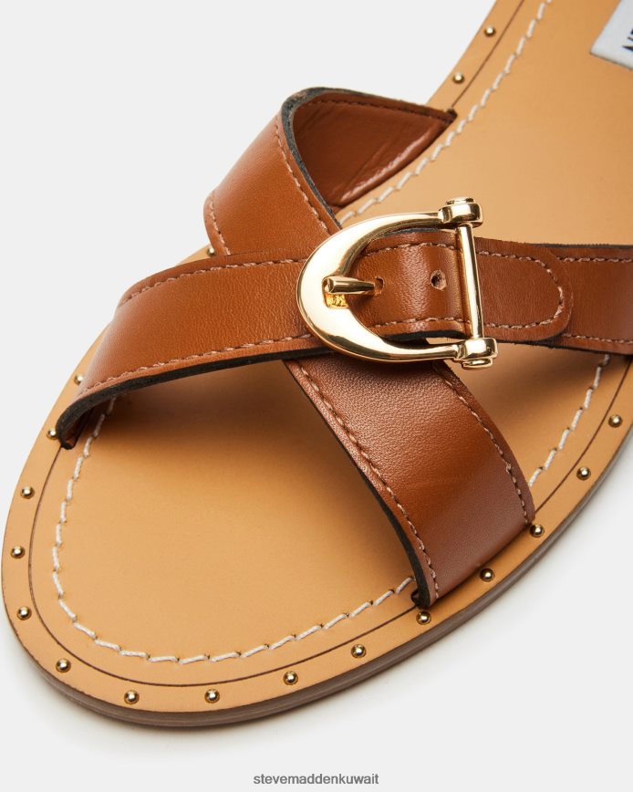 Steve Madden نحيف rizz جلد الكونياك أحذية 6JPNNF95