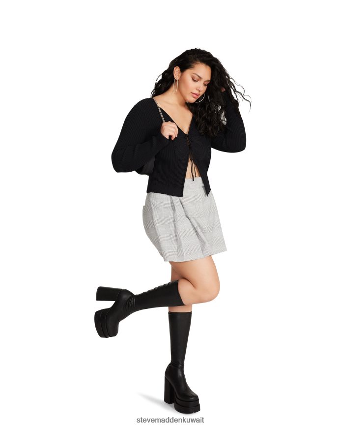 Steve Madden نحيف sia skort رمادي يلبس 6JPNNF648