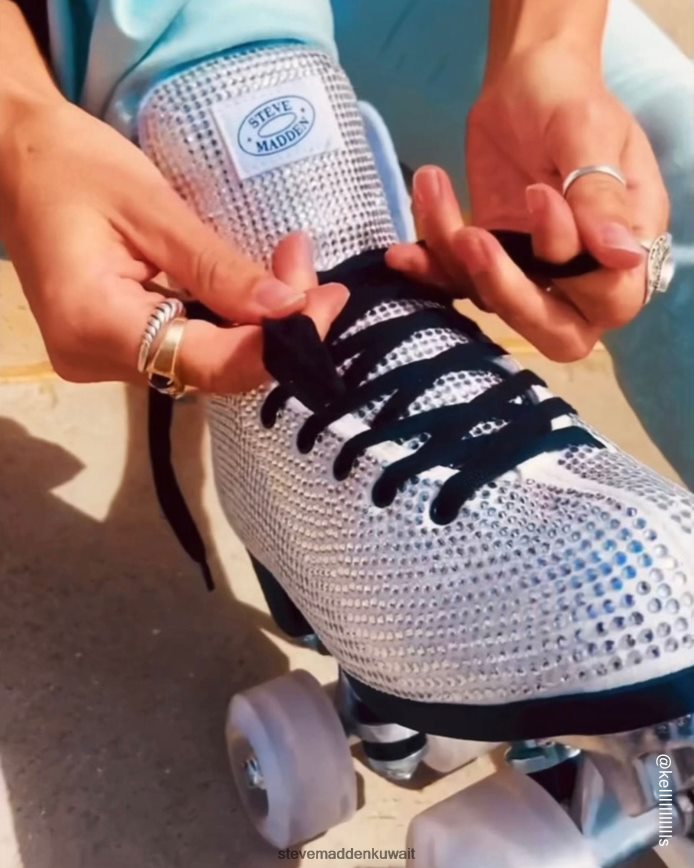 Steve Madden نحيف sk8r أحجار الراين أحذية 6JPNNF312