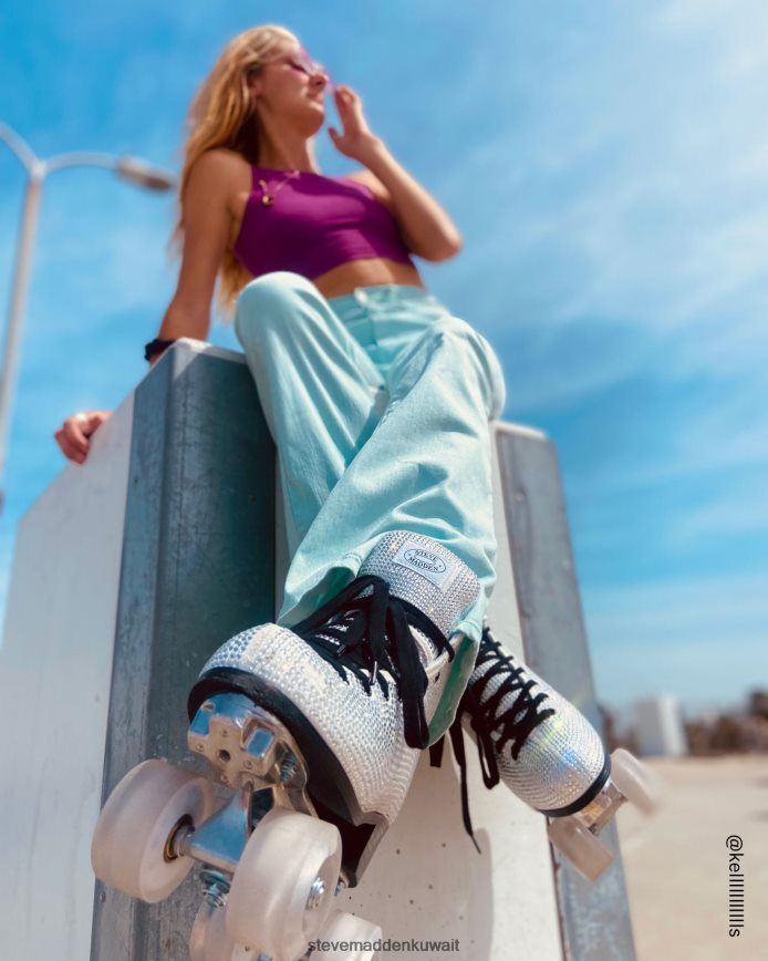 Steve Madden نحيف sk8r أحجار الراين أحذية 6JPNNF312